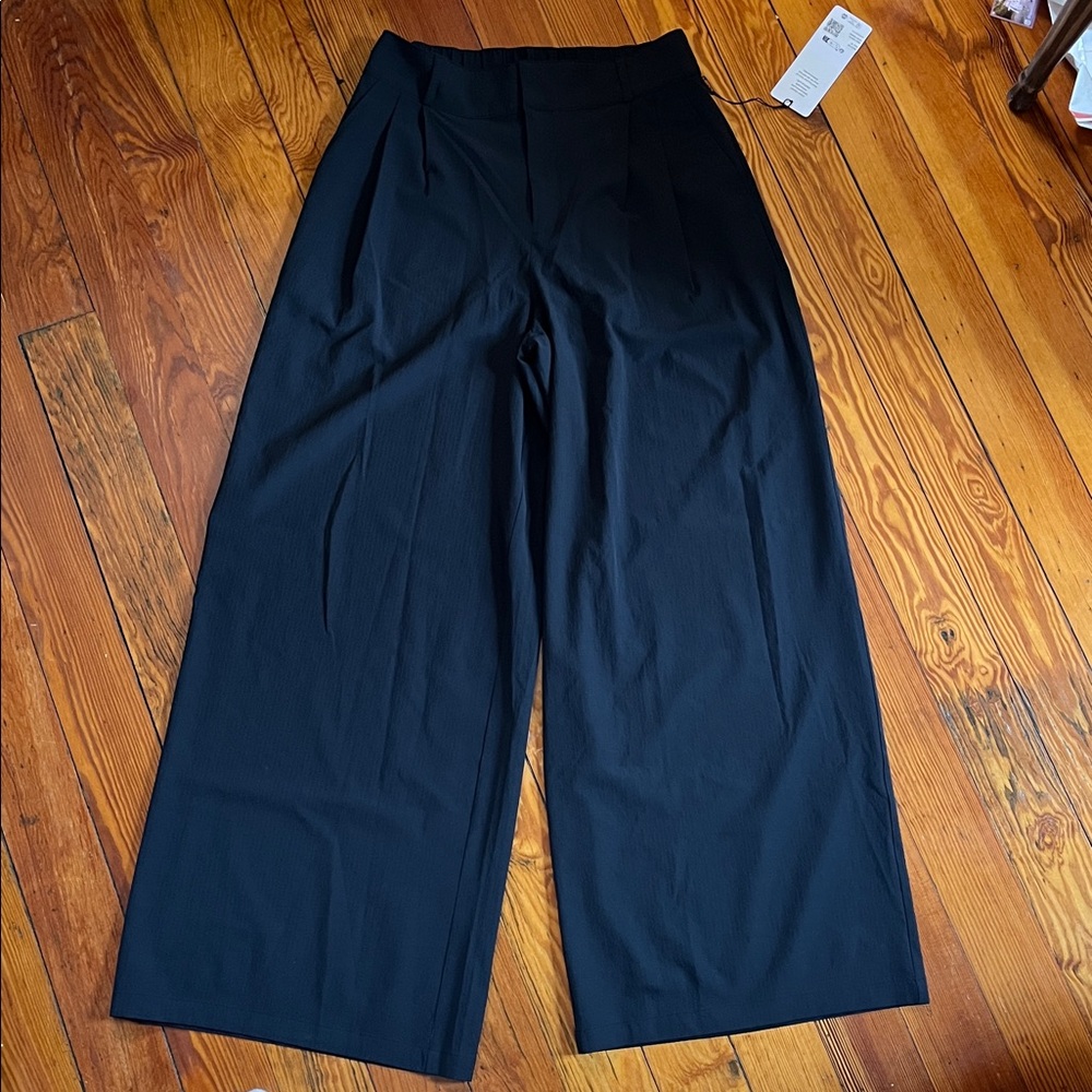 ALO Yoga Black High-Waist Dreamscape Trouser Regular - Picture 4 of 5